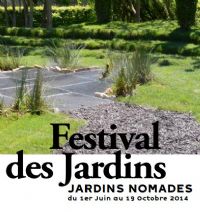 Jardins Nomades, édition 2014 du festival des jardins. Du 1er juin au 19 octobre 2014 à Arc et Senans. Doubs. 
